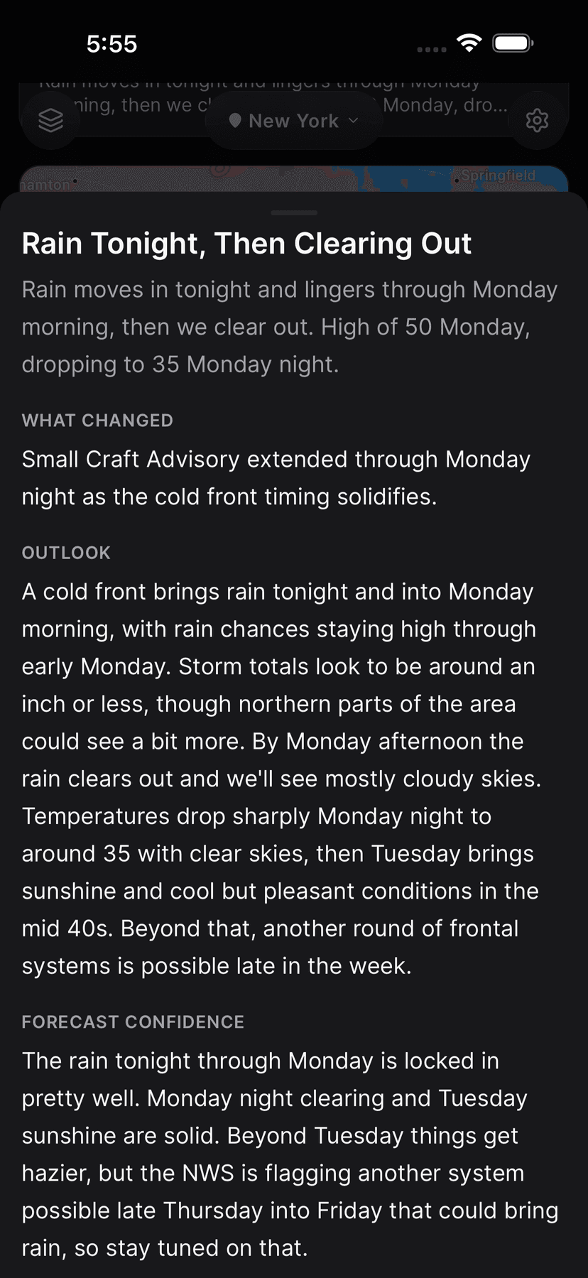 LucidSky forecast discussion