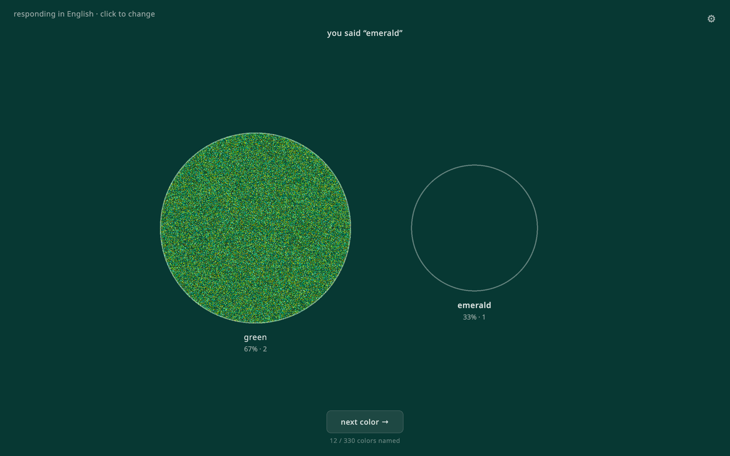 Color Namer extension