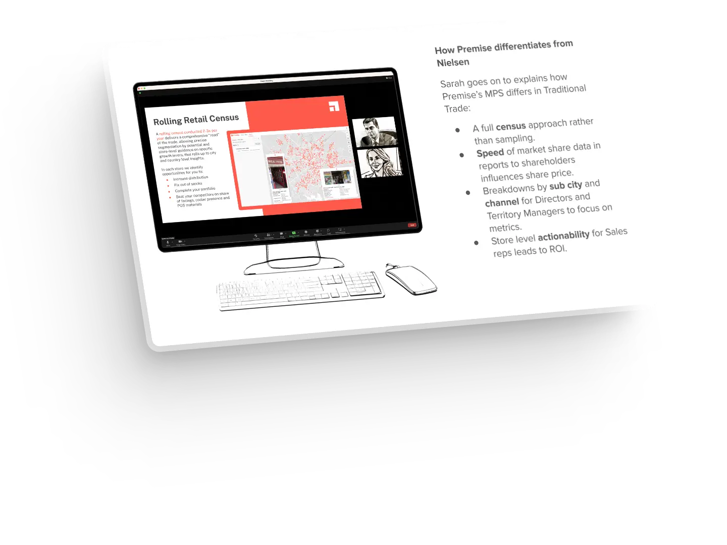 Sales and demo experience