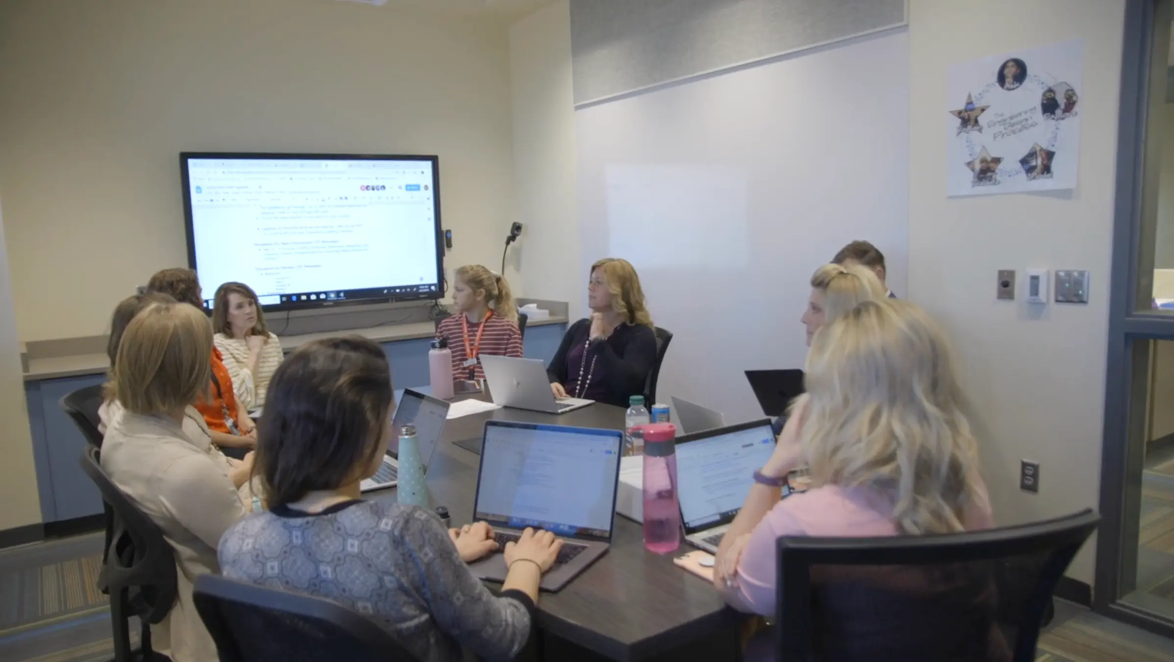 Shadowing school interventions